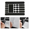 thumbnail image 3 of Bike Chain Stay Frame Scratch Protector Sticker Cover Bicycle Pad Guard Cases Protective Film Leather Anti-Scratch Anti-Scratch Carbon Black Fangkenuo, 3 of 9