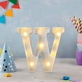 thumbnail image 6 of Letters Lights Alphabet Lamp LED Letter Lighting Letter Light Illuminated Letters Night Lights Decoration for Birthday Party Wedding Children’s Room Deals of The Day, 6 of 6