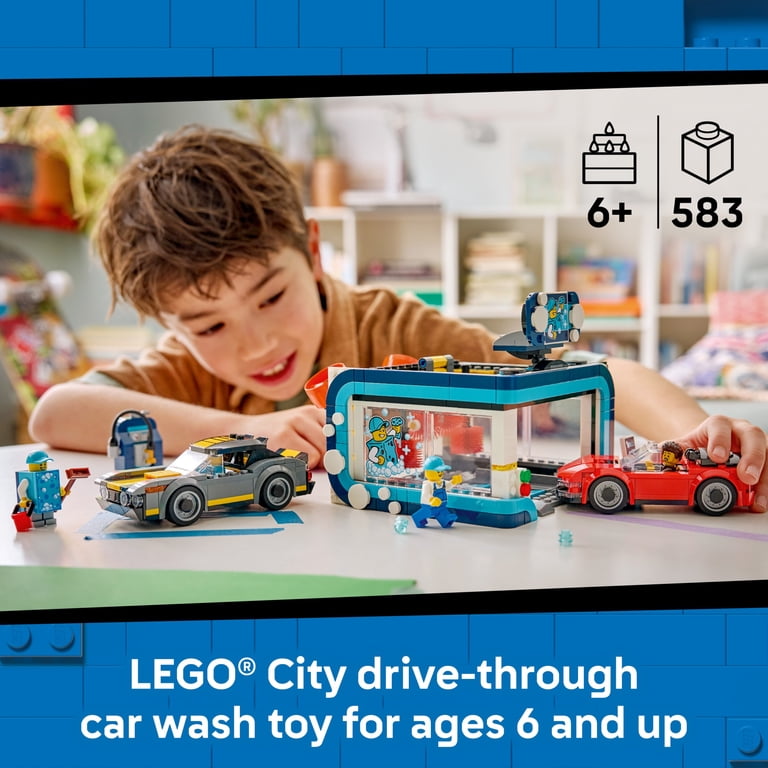 LEGO City Drive-Through Car Wash 60497 Building Set photo 3