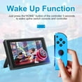 thumbnail image 2 of SYJUPY Switch Controller for Nintendo Switch/Lite/Oled, Switch Joycon with Dual Motor & 6-Axis Gyro - Red&Blue, 2 of 6