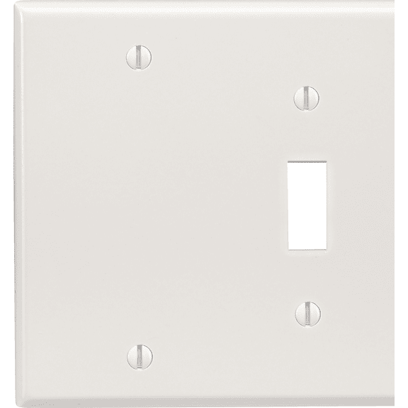 WALL PLATE WHITE 2GANG (Pack of 1)