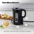 thumbnail image 2 of Hervidor Eléctrico Hamilton Beach Inalámbrico 1.7L con Apagado Automático sin BPA 1500W, 2 of 8