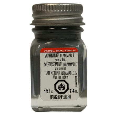 UPC: 0075611116303 | Testors Enamel Paint .25 oz. Flat Battle Gray