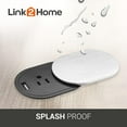 thumbnail image 4 of Link2Home Space Saver Grommet Socket with 1 Power Outlet & 1 USB Port, 4 of 8