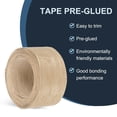 thumbnail image 4 of Bisel de Uxcell, Cinta de Veteado de Madera Pre-pegada Flexible para Bisel de Contrachapado con Adhesivo Termofusible para Muebles Roble Blanco 1.5" x 10 pies, 4 of 7