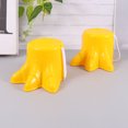 thumbnail image 3 of WEUVEB 2pcs Balancing Stilts Monster Feet Random Rope Color Parent Child Interaction Playground, 3 of 7