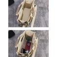 thumbnail image 5 of LinYooLi Canvas Tote Bag for Women Large Capacity Shoulder Bag Aesthetic Purses Handbags with Multiple Pockets, 5 of 5