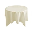 thumbnail image 1 of Birdeem Round Tablecloth 35.4 Inch, Solid Color Washable Table Cloth, Polyester Fabric Dinner Table Cover for Dining Room, Party, Everyday Use, 1 of 7