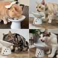 thumbnail image 4 of Necoichi Bol Surélevé Extra Large pour Nourriture de Chat (Chat, Extra Large Incliné), 4 of 9