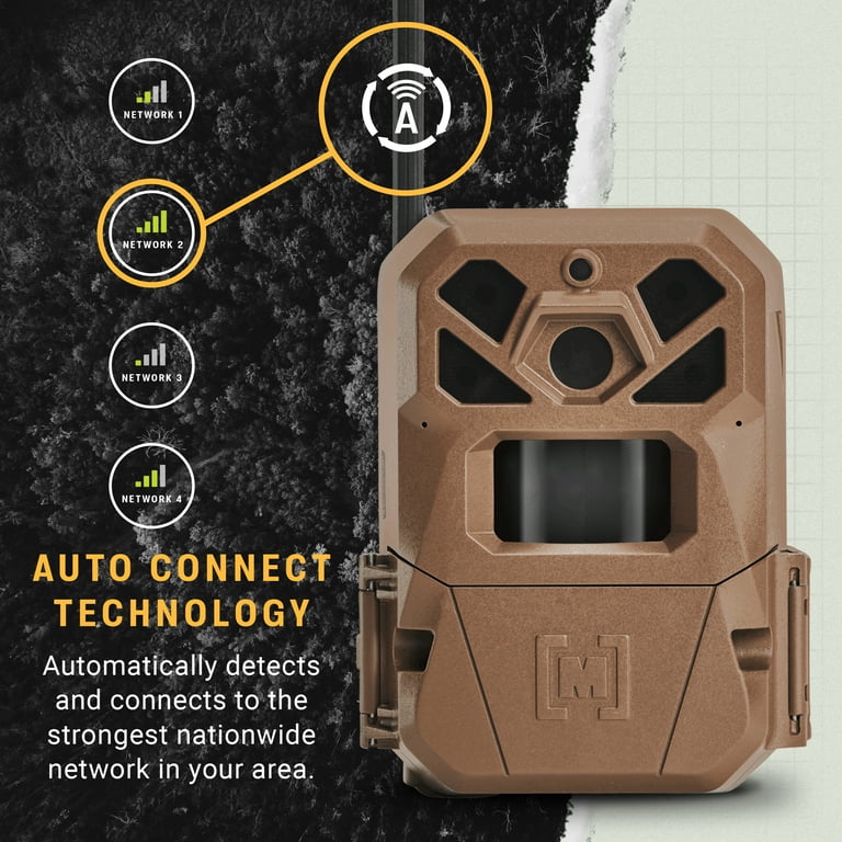 Moultrie Edge Cellular Trail Camera Auto Connect Nationwide 4G