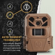 Moultrie Edge 2 Cellular Trail Camera (2PK) - 36MP photo, 1080p Video - Nationwide LTE - On Demand