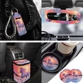 thumbnail image 3 of Jeiento Western Running Horse Car Seat Covers Full Set Car Steering Wheel Accessories Car Seat Belt Cover Rear View Mirror Cover Car Trash Bin Car Coasters Wristlet Keychain Chapstick Holder 13 Pack, 3 of 7