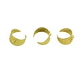 thumbnail image 3 of 10pcs 3 bucles Anillos en Configuración para artesanía de fabricación de bricoje Oro BLESIY anillo base en blanco, 3 of 8