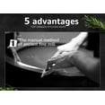 thumbnail image 2 of Ceramic Knives Set with Holder,3" 4" 5" 6" Chef Knife Paring Slicing Kitchen Knife Set with Sheaths and Peeler,Healthy Stain Resistant Non-Rust,with Soft-Grip Handle, 2 of 7