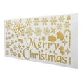 thumbnail image 2 of Tyenaza Christmas Decorations,2 Roll Christmas Window Clings Study Living Room Background Decorations Removable Wall Stickers,Removable Christmas Stickers, 2 of 8