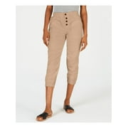 FREE PEOPLE Womens Pink High Waist Pants Size: S
