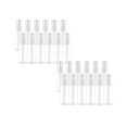 thumbnail image 1 of Oleegame 2PC 12PC Clear Plastic Spray Empty Bottle Small Spray Bottle with Plastic Sprayer White, 1 of 5