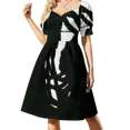 thumbnail image 3 of Rasta love Vestido de manga corta ropa de mujer tendencia vestidos de mujer vestido de fiesta noche vestidos de verano para mujer, 3 of 7