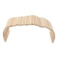 thumbnail image 1 of Puente de madera flexible y seguro para mascotas, túnel de escalada para conejos, cobayas y hámsteres (15 x 60 cm), 1 of 14