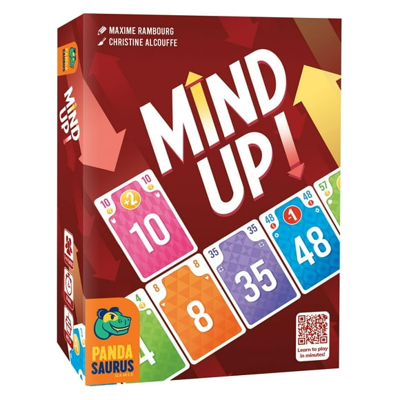 Juego de cartas Pandasaurus Games Mind Up! Niños y adultos mayores de 8 años
