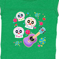 thumbnail image 4 of Inktastic Day of the Dead Owl Sugar Skulls and Guitar Boys or Girls Baby Bodysuit, 4 of 5