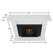 Real Flame Kipling Electric Fireplace White