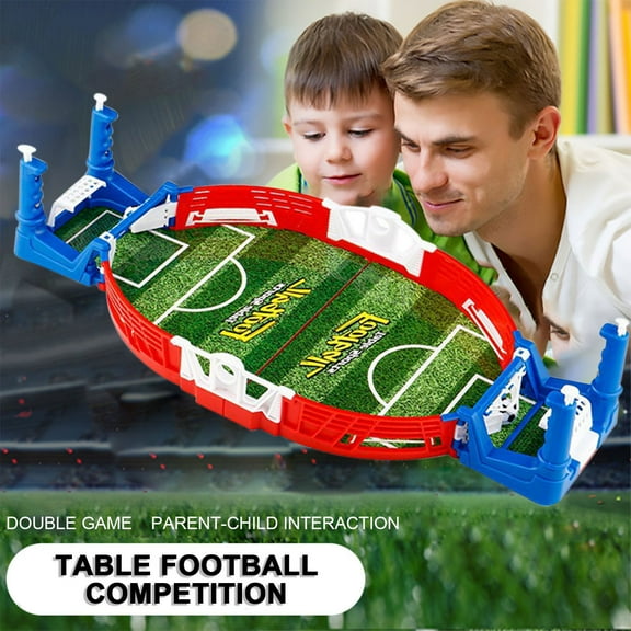 JZCHUNTOY Tabletop Football Game Set, 2 - Player Competitive Soccer Toy for Kids, Mini Soccer Table (28156cm)
