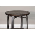 thumbnail image 4 of Home Square 24" Mahogany Wood & Metal End Table in Tobacco Leaf - Set of 2, 4 of 7