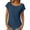 Dark Blue, variant on Shirts for Women Summer Spring Tops Short Sleeve Oversized T Shirts Fashion Basic Casual Tee Clothes 2025 Trendy Beige XXL