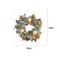 thumbnail image 5 of Corona otoñal rústica TITOUMI de 35 cm: decoración rústica para puerta con calabaza blanca y hojas otoñales para dar la bienvenida a tus invitados., 5 of 8