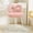 Pink, variant on Vanity Chair with Back, Swivel Makeup Chair,No Wheels, Bedroom Chair with Upholstered and Cute Bow Backrest