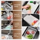 thumbnail image 5 of Fregadero de Cocina, Fregadero de Acero Inoxidable Nano Cascada, con Grifo Extraible Fregaderos Grandes de un Tazón, Colador de Drenaje y Accesorios para Cocina, Bar, Comedor (80X45), 5 of 8