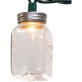 thumbnail image 5 of Kurt Adler UL 10-Light Clear Mason Jar Light Set, 5 of 8
