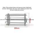 thumbnail image 3 of 1 Pce Machine à Brochettes en Acier Inoxydable pour Cage Grillée Barbecue Accessoires de Friteuse à Air Chaud, 3 of 5