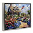 thumbnail image 3 of Stupell Industries An American House Gray Framed Floater Canvas Wall Art design by LSR Creative Studio, 17 x 21, 3 of 9