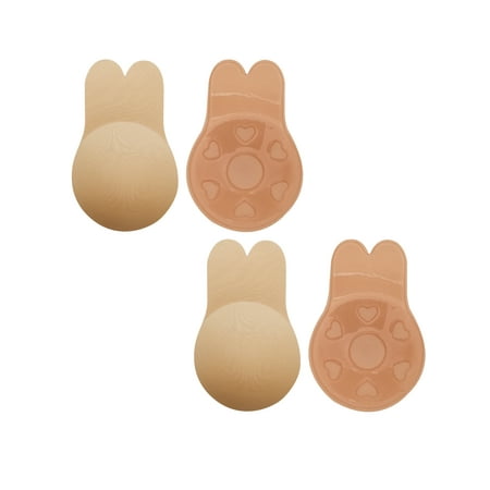 

2 Pack Womens Lift Bras Nipple Covers Self Adhesive Strapless Backless Bra Freedom Bra for Women Strapless Backless Bra