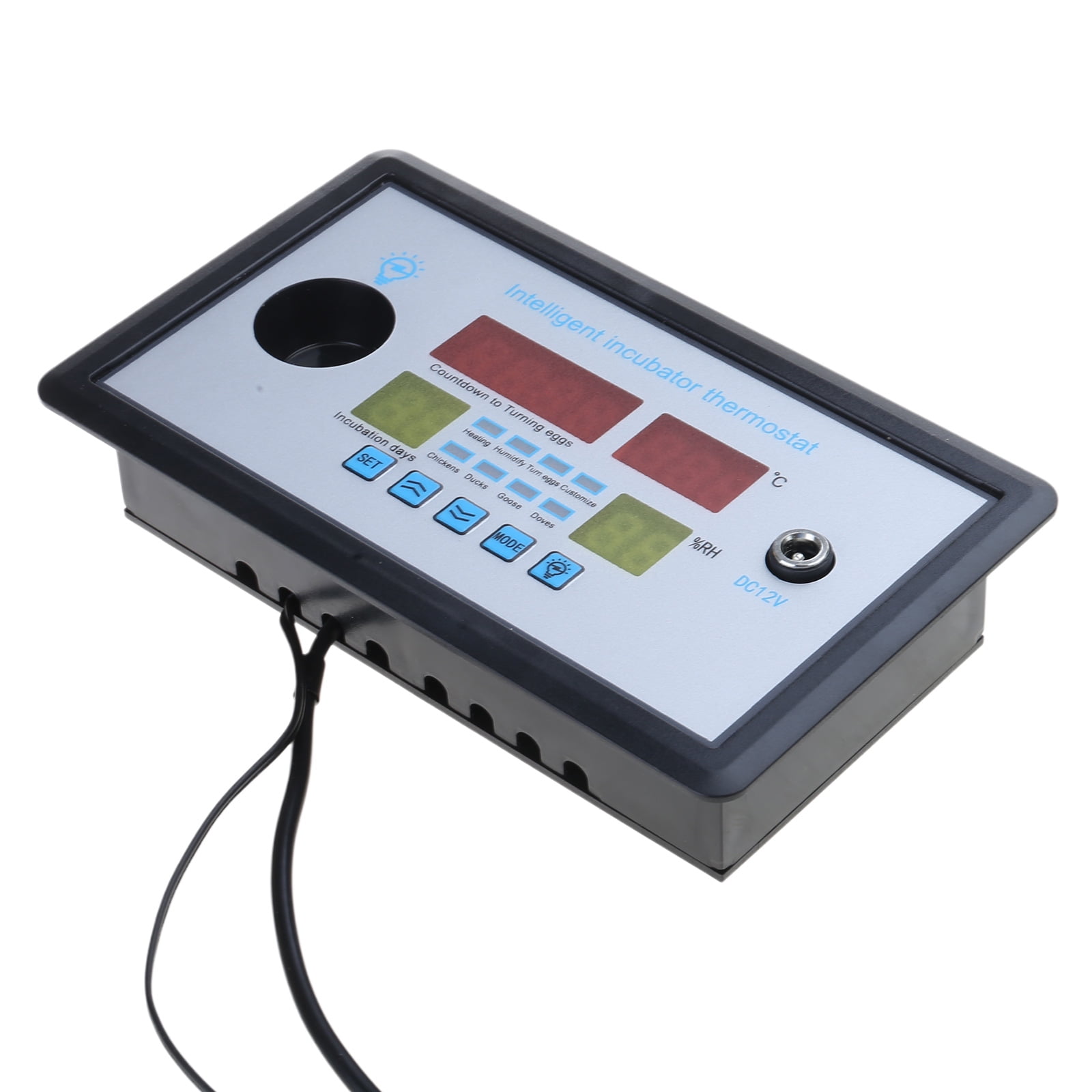 All-Purpose Digital Temperature Controller Centigrade Thermostat Humidity Controlling with Probe for Incubator Fridge