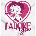 thumbnail image 2 of French Betty Boop Kiss J'Adore You Tank Top Tee Shirt Women Brisco Brands S, 2 of 5