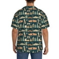 thumbnail image 3 of Gukieu UAE Travel1 1 Print Men's Short-sleeved Shirts, Button-down Pocket Shirts, T-shirts, Beach Vacation Travel Summer Clothing-4X-Large, 3 of 5