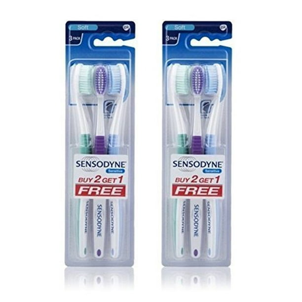 sensodyne expert toothbrush pack of 3