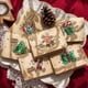 thumbnail image 1 of Tarjeta de Navidad Caja de regalo de Navidad Juego de tarjetas pequeñas Bendición escrita a mano para niños de jardín de infantes, 1 of 5
