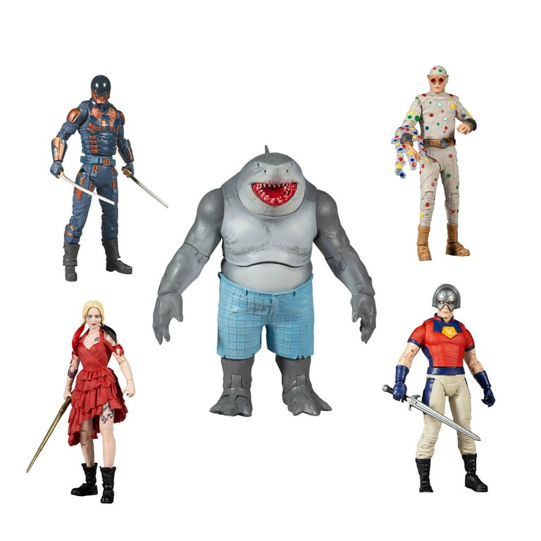 DCマルチバース　マクファーレントイズ　スーサイドスクワッド5体セット DCマルチバース マクファーレントイズ スーサイドスクワッド5体