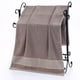 thumbnail image 1 of Toallas de baño grandes de café, 28 x 55 pulgadas, super absorbentes, de secado rápido, ligeras, ideales para el gimnasio y viajes, 70x140cm de algodón completo, color oscuro, 1 of 6