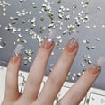 thumbnail image 2 of 1000 piezas/set de diamantes de imitación acrílicos para decoración de uñas, surtidos, mini estrellas, corazones, gotas de agua, flores, formas geométricas, accesorios para decoración de uñas DIY, 2 of 8