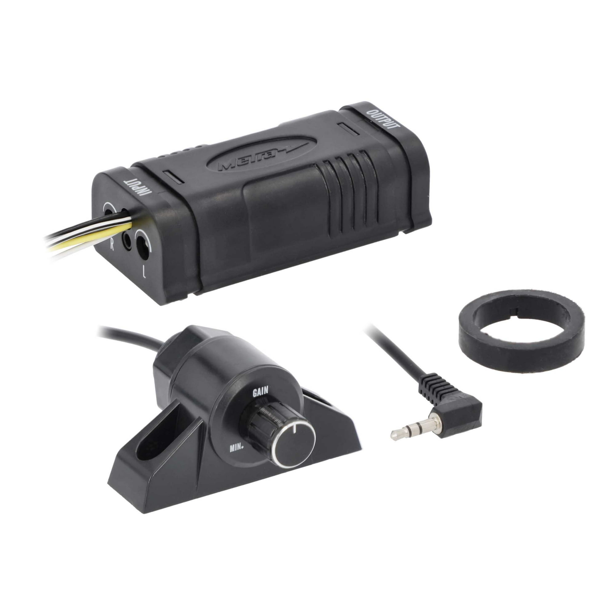 Metra WM-LOCKN Universal Car Audio Line Out Converter - Add Amplifier to OEM Radio - Black
