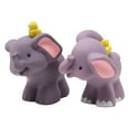 thumbnail image 5 of Replacement Parts for Fisher-Price Little People Collectible Noah's Ark Playset - BMM06 - DKV74 - Replacement Pair of Male and Female Elephants and Ducks, 5 of 5