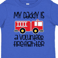 thumbnail image 4 of Inktastic Volunteer Firefighter Daddy Boys or Girls Toddler T-Shirt, 4 of 5