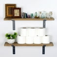 thumbnail image 3 of Evila Originals , Pravda - Black Walnut Wall Shelf, 3 of 5