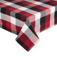 thumbnail image 2 of Design Imports Nappe à Carreaux Tricolore Rouge Cardinal, 2 of 4