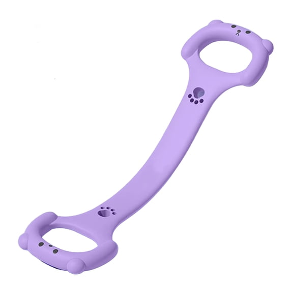 Rodiuiu Figure 8 Resistance Band with Bear Handle 35Lbs Elastic Exercise Band Men Women Yoga Pilates Arm Back Shoulder Training Elastic Rope